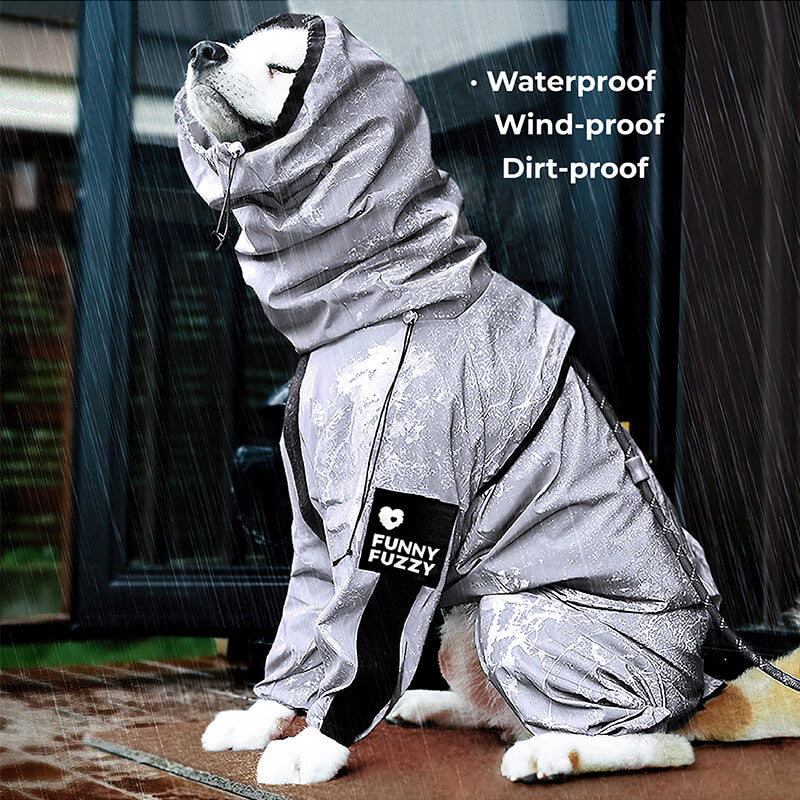Waterproof Cool Dog Rain Coat