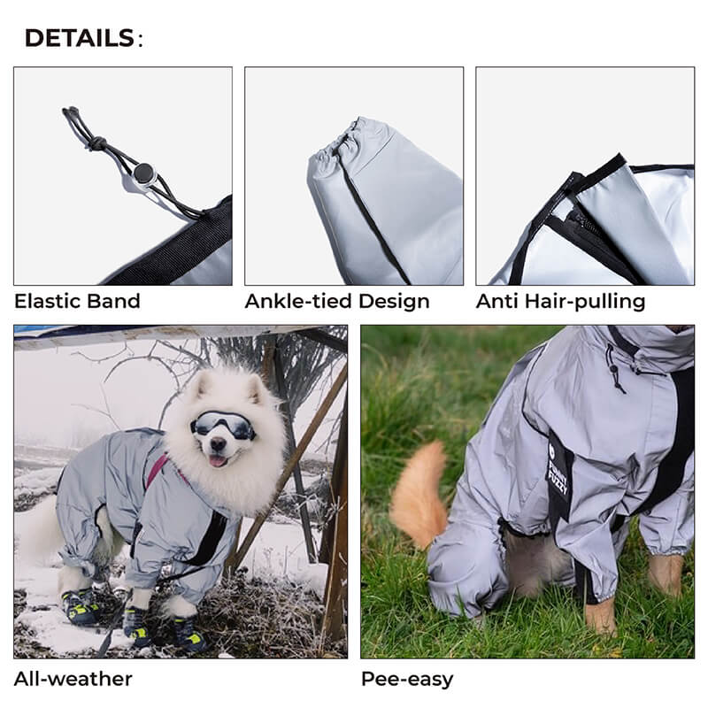 Waterproof Cool Dog Rain Coat