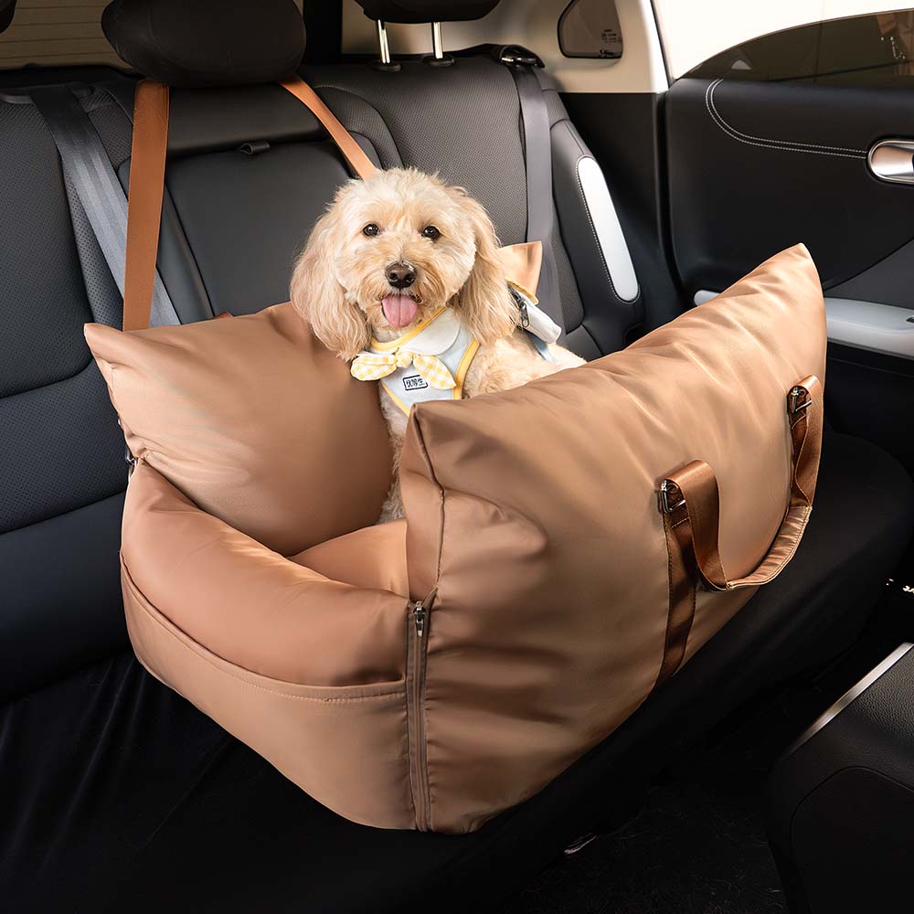 Waterproof Dog Car Seat Bed