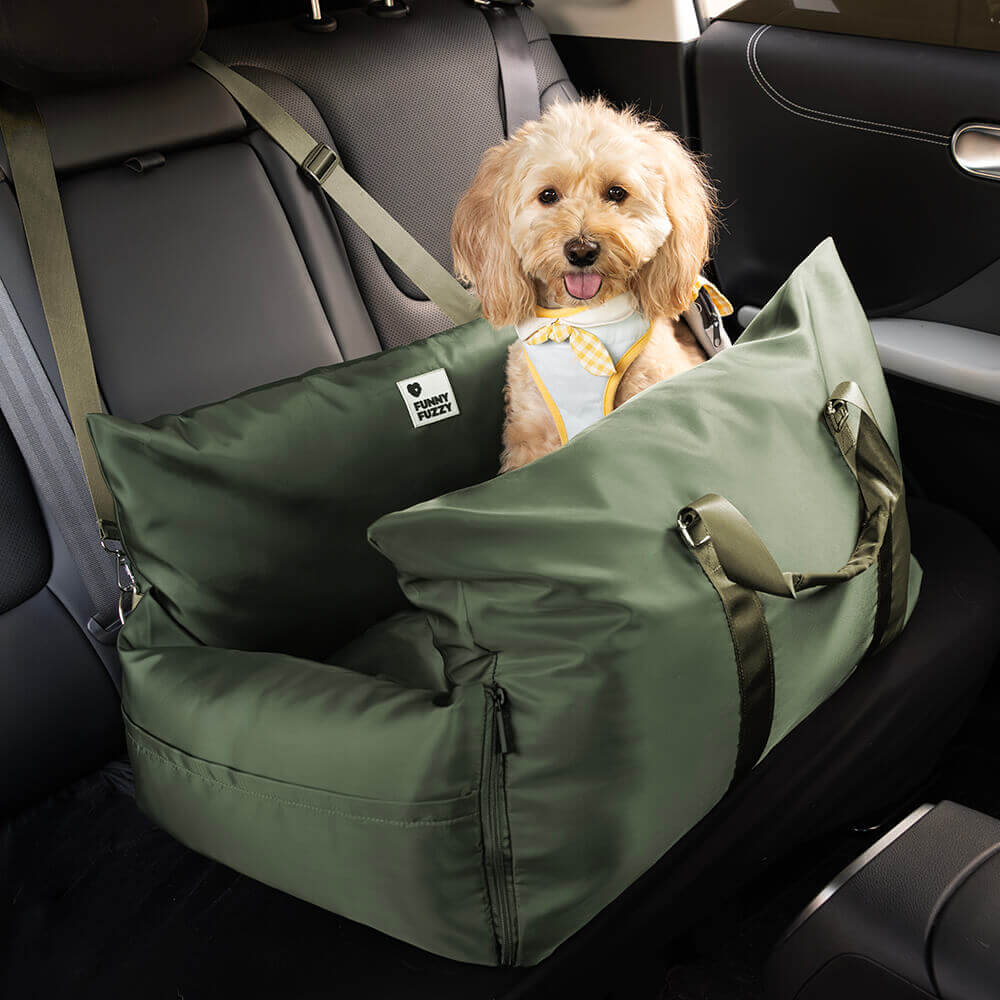 Waterproof Dog Car Seat Bed
