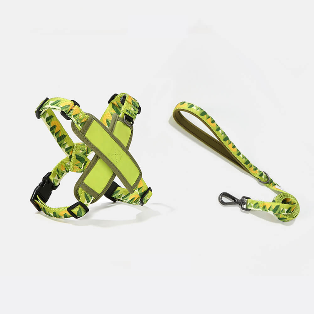 X-Shaped Adjustable Durable Dog Harness and Lead