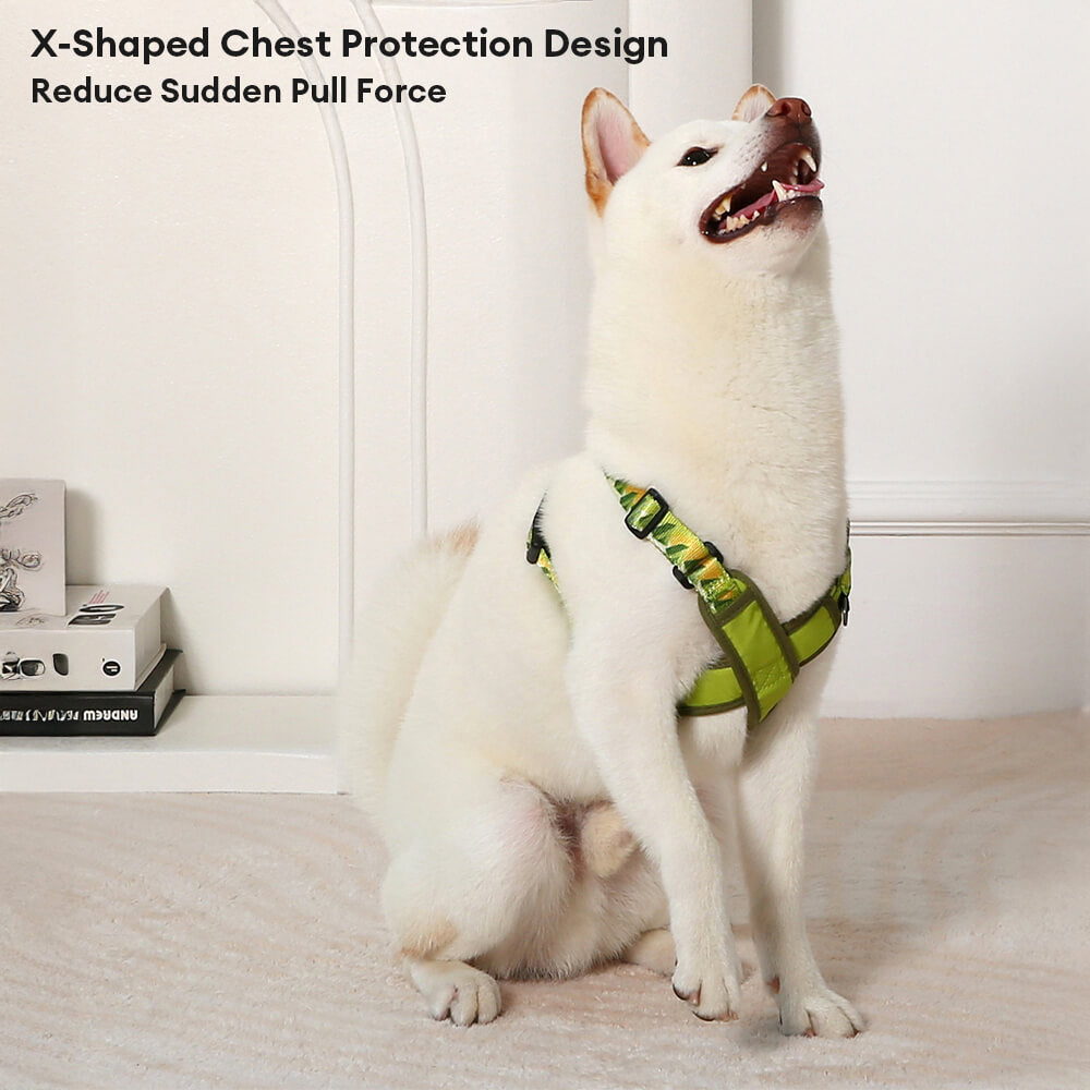 X-Shaped Adjustable Durable Dog Harness and Lead