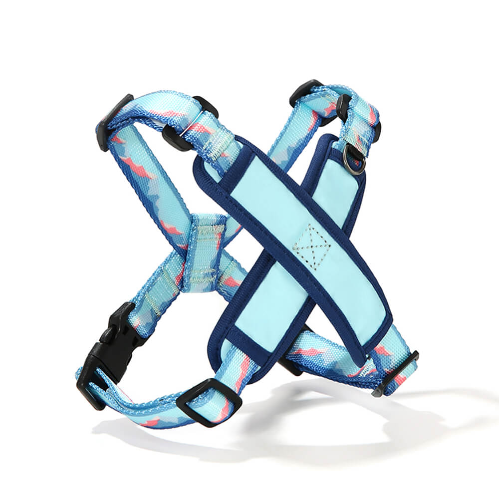 X-Shaped Adjustable Durable Dog Harness and Lead