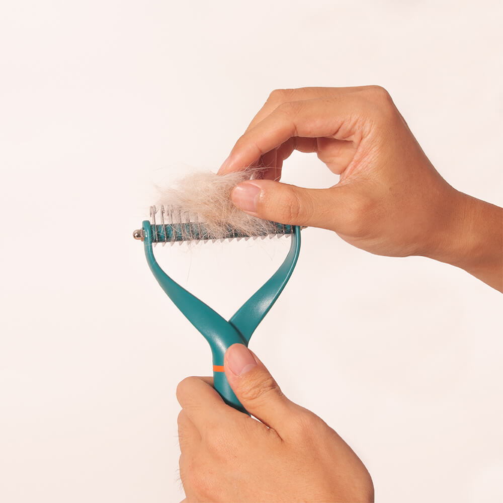 Pet Safe Dematting Comb Rake - Double Sided Blades - Mprsstore