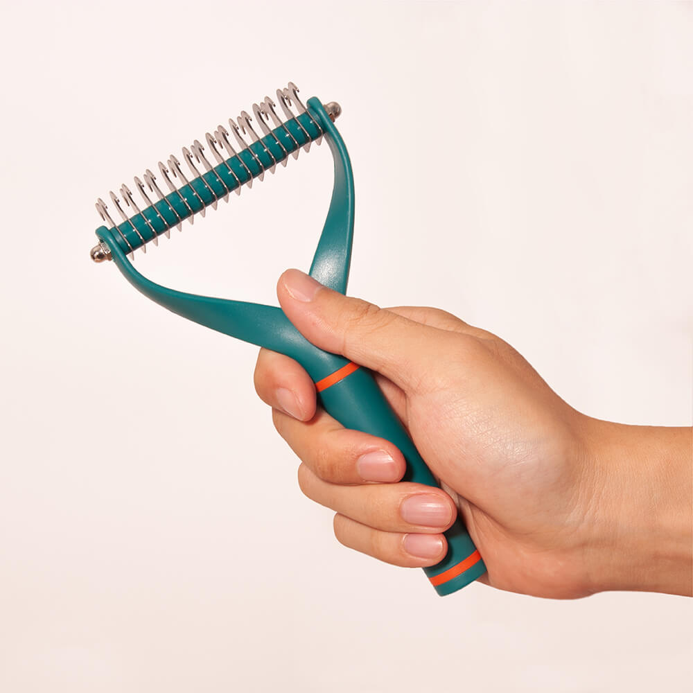 Pet Safe Dematting Comb Rake - Double Sided Blades - Mprsstore