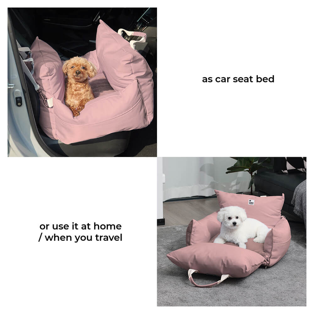Waterproof Dog Car Seat Bed