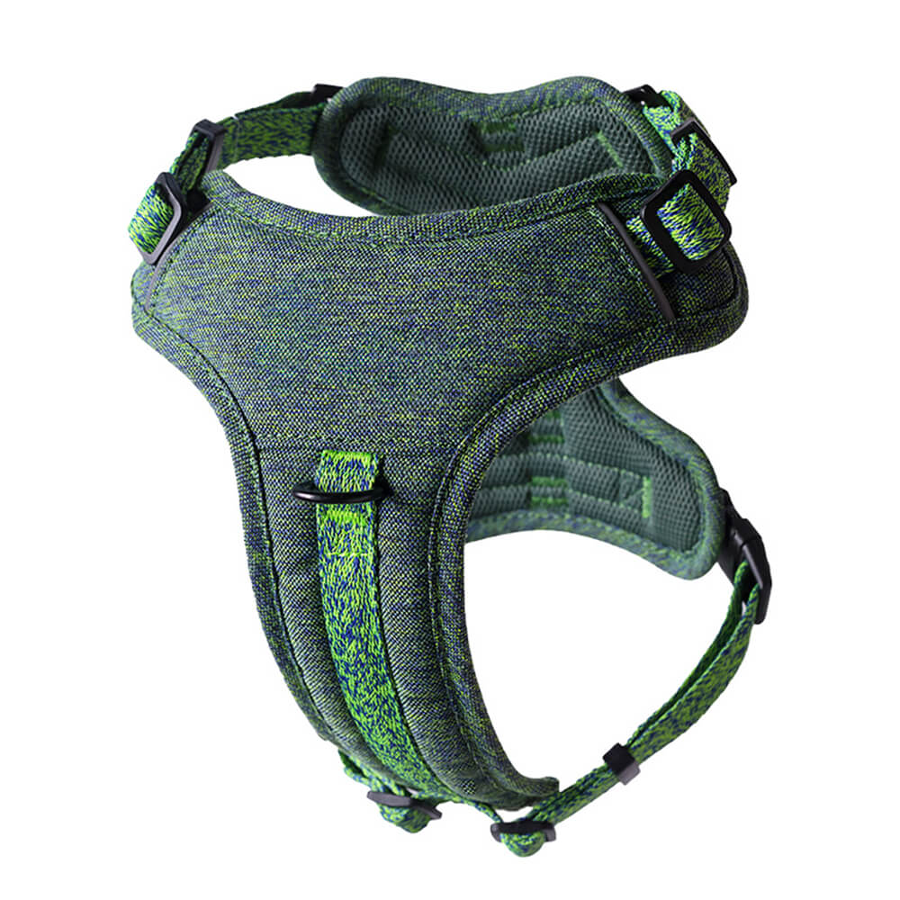Recycled Fabric No-Pull Dog Harness/Lead