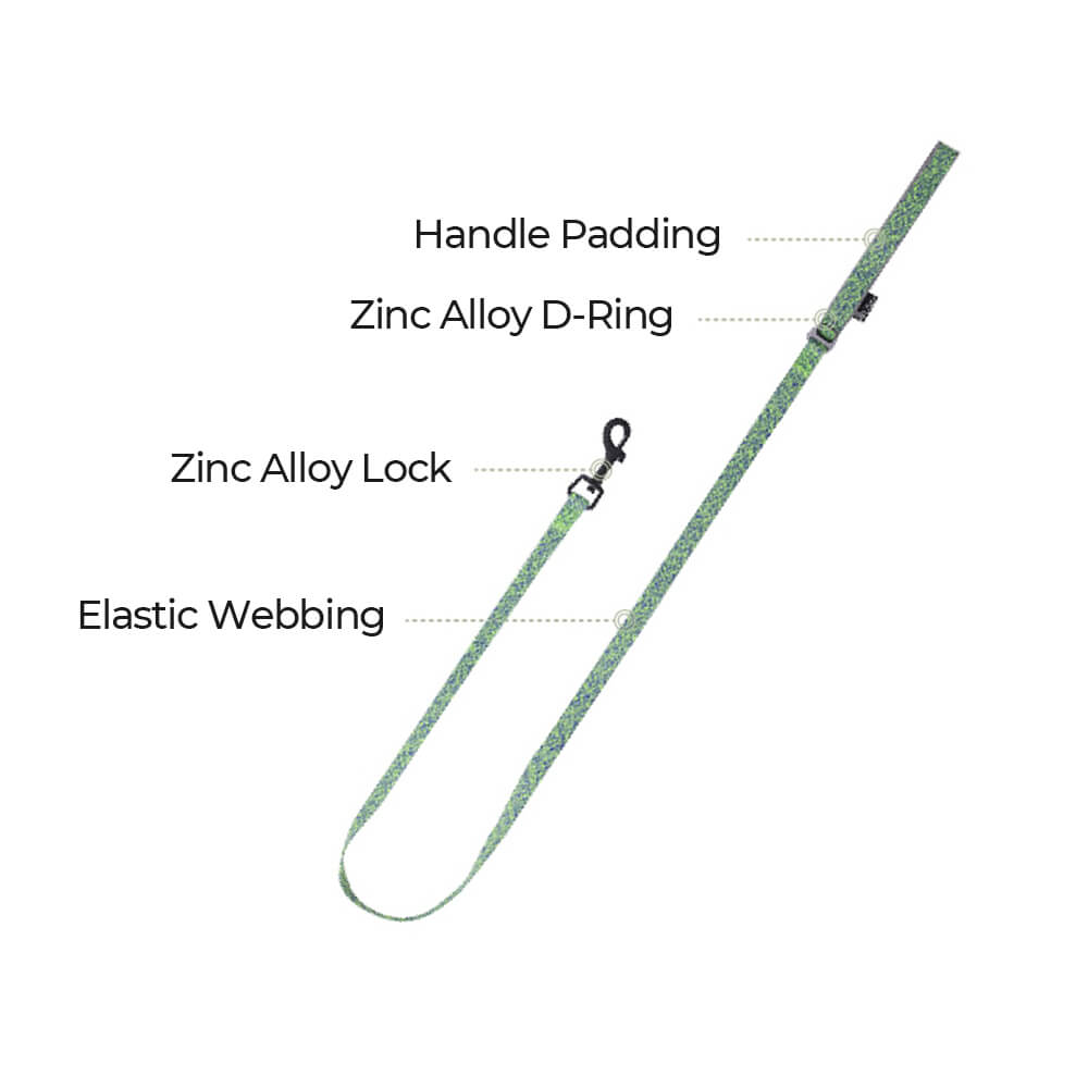 Recycled Fabric No-Pull Dog Harness/Lead