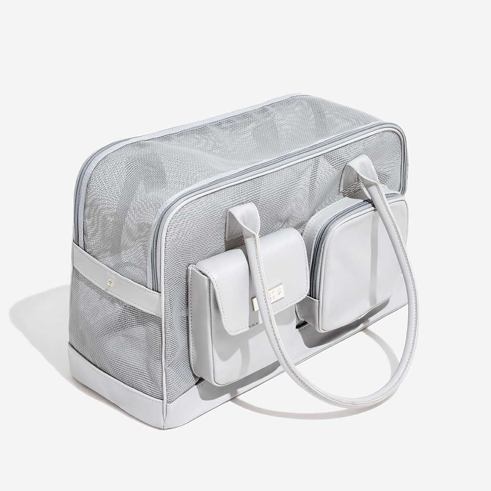 Lightweight Breathable Mesh Safe Pet Carrier