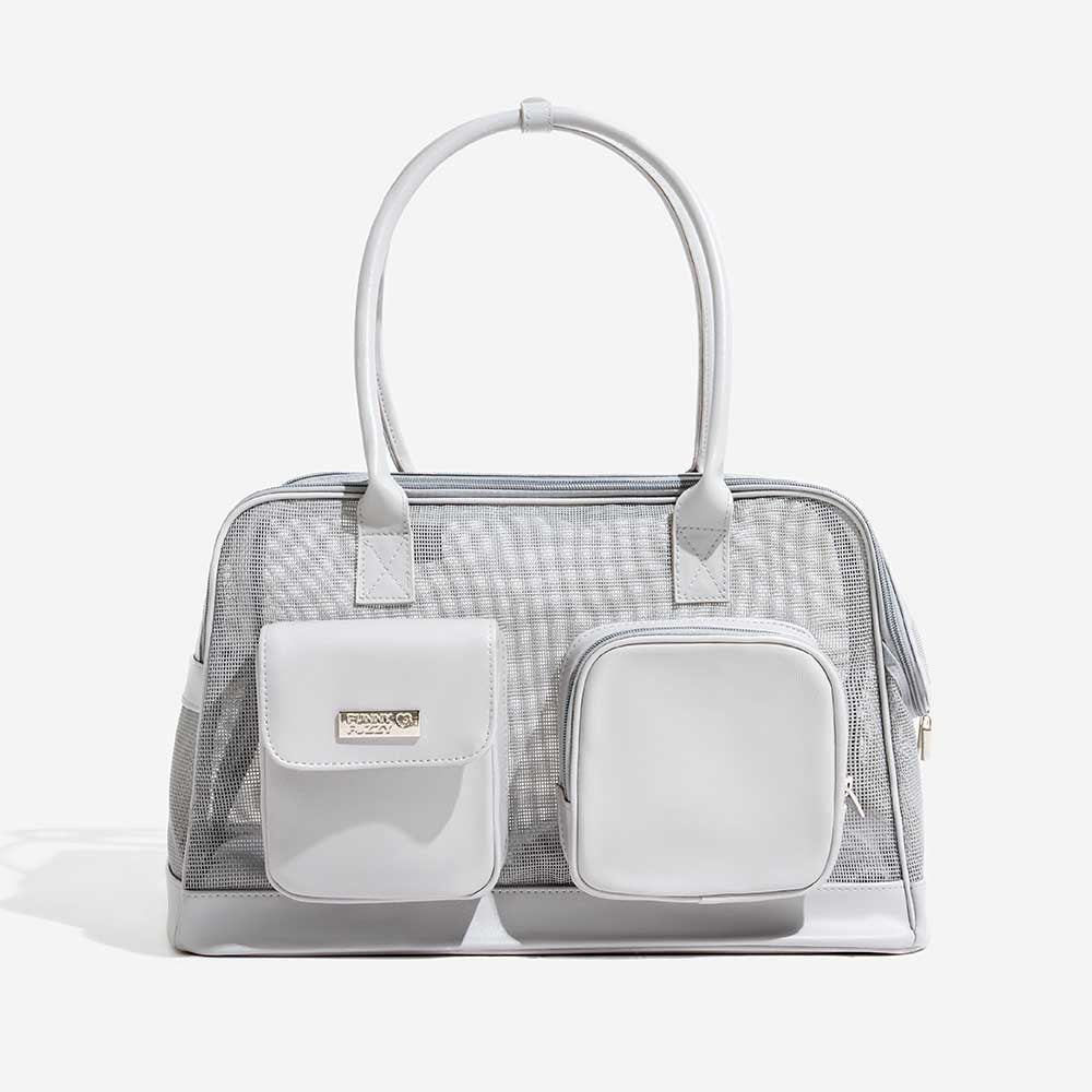 Lightweight Breathable Mesh Safe Pet Carrier