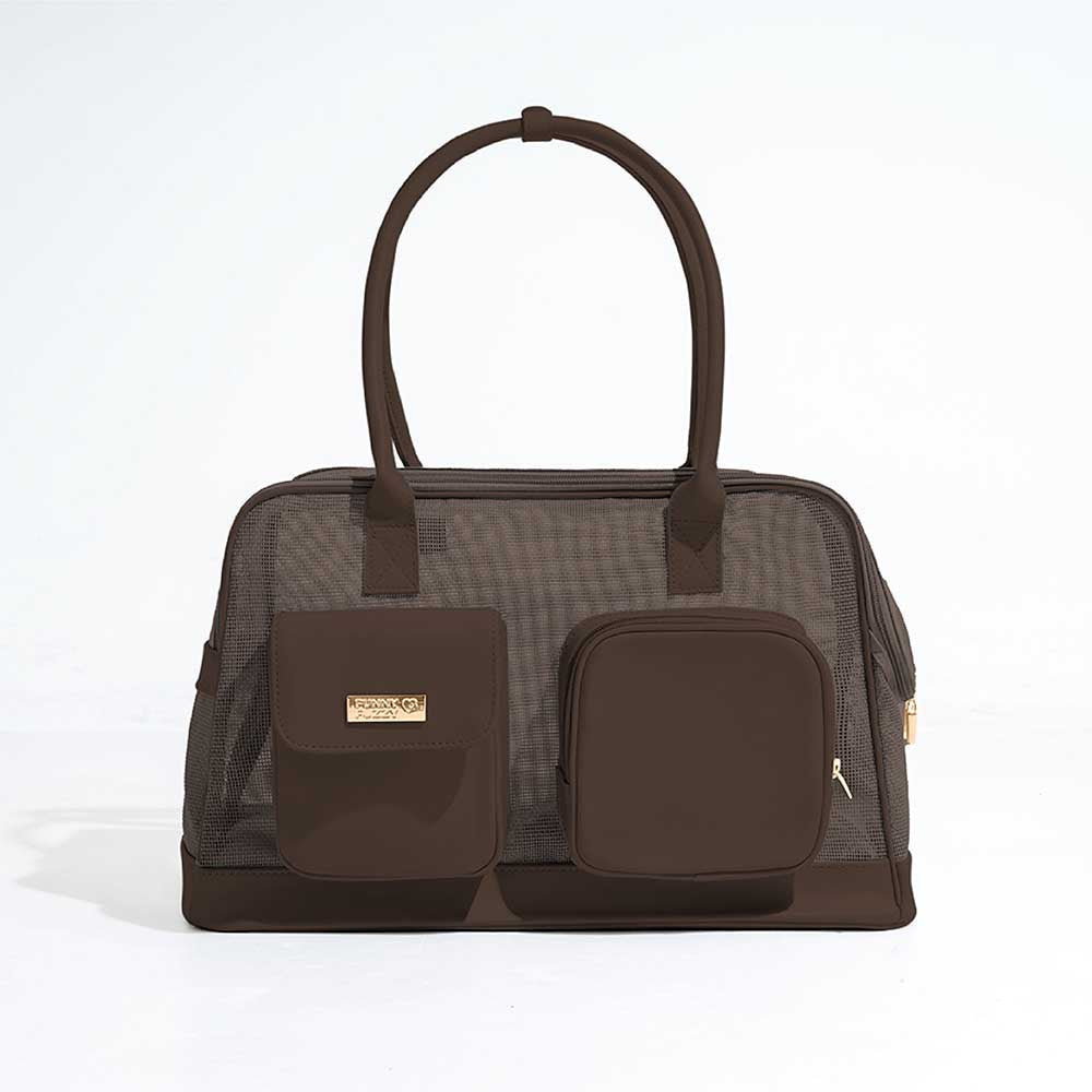 Lightweight Breathable Mesh Safe Pet Carrier