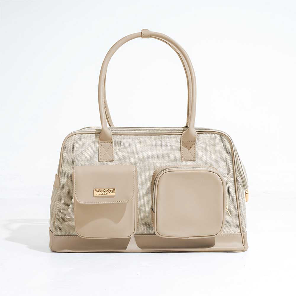 Lightweight Breathable Mesh Safe Pet Carrier