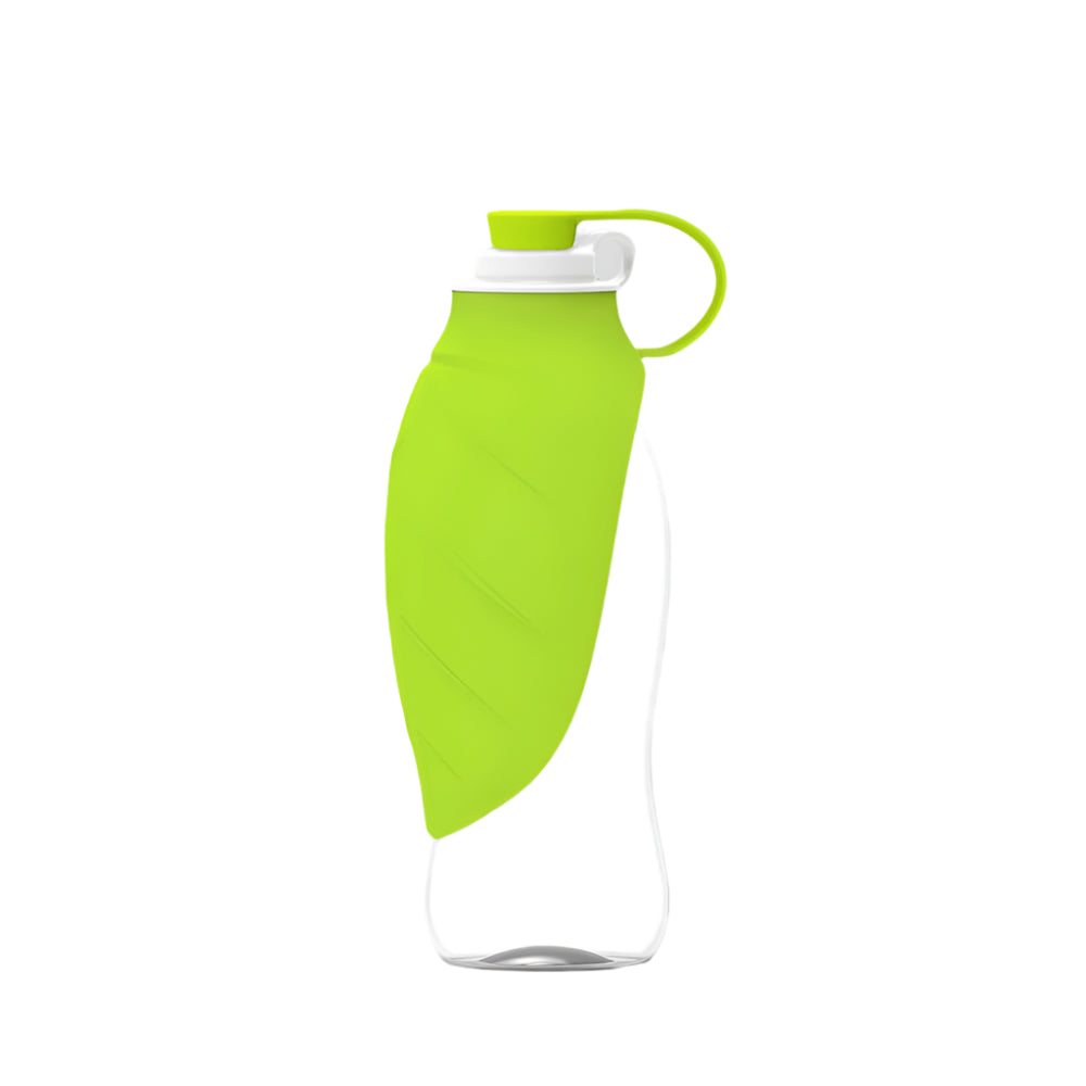 Portable Leaf-Shaped Outdoor Travel Water Dispenser Dog Water Bottle