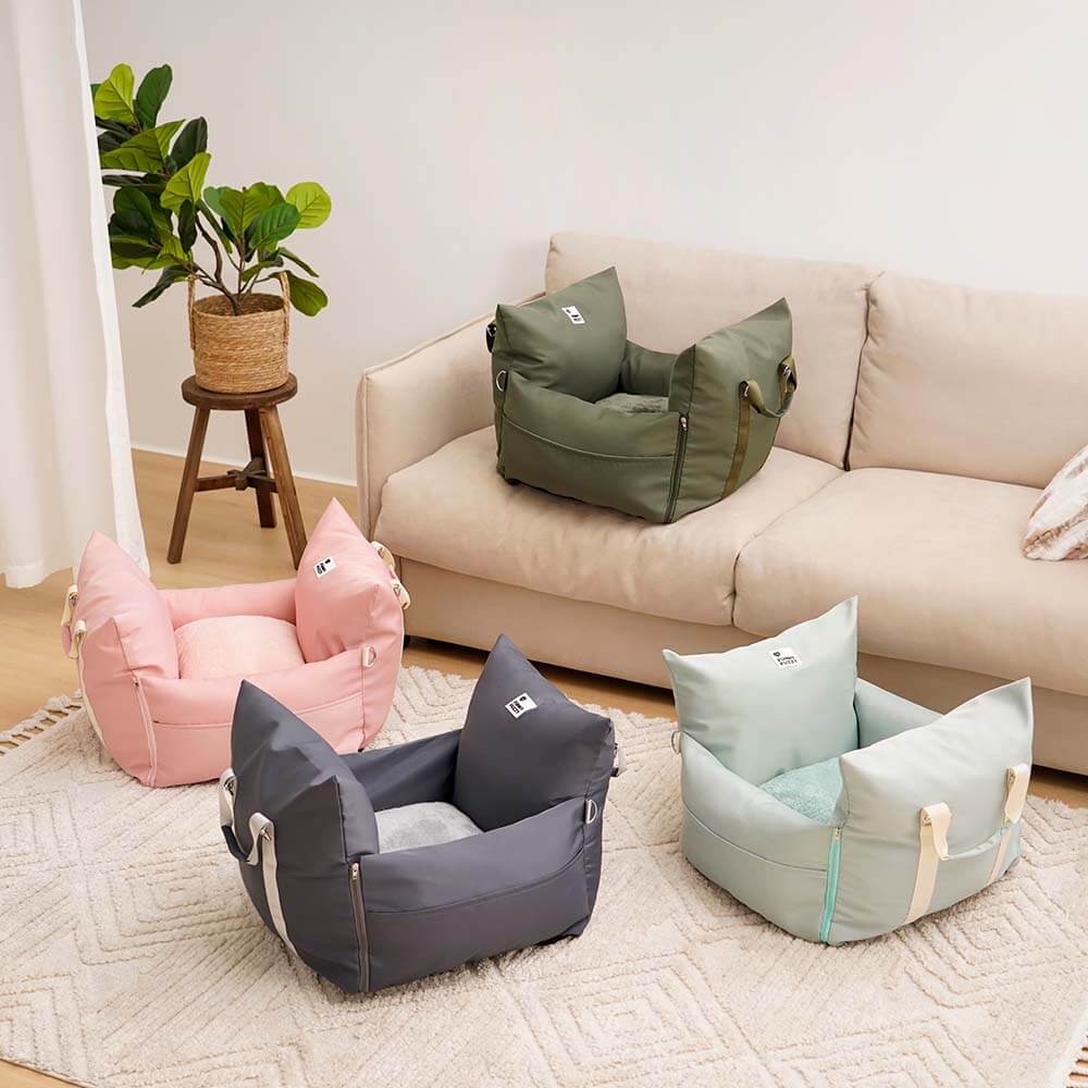 Waterproof Dog Car Seat Bed